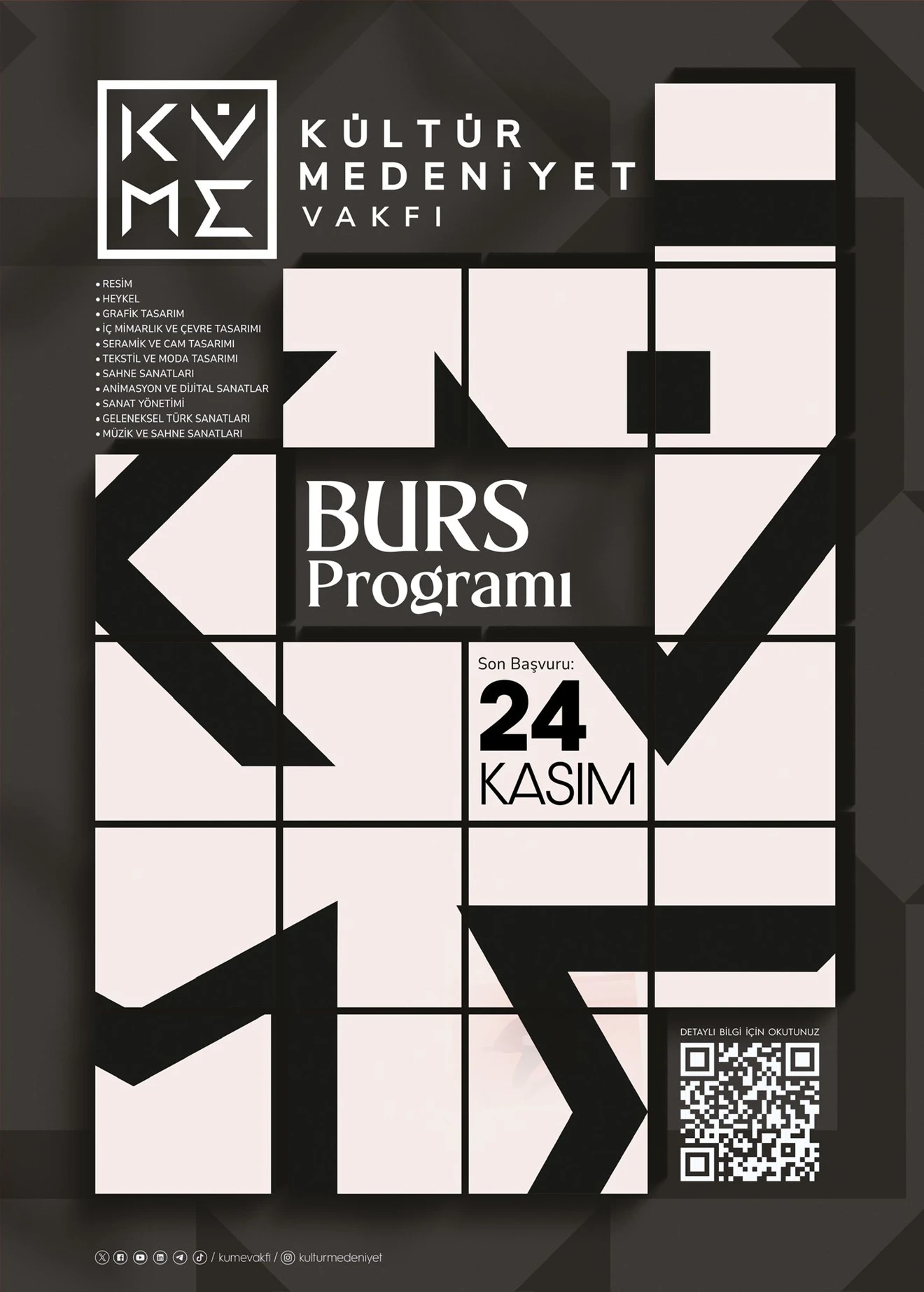 KÜLTÜR MEDENİYET VAKFI BURSU